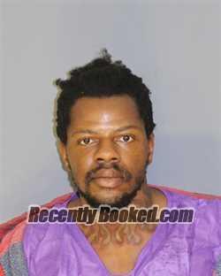 Booking photo from Essex County, New Jersey