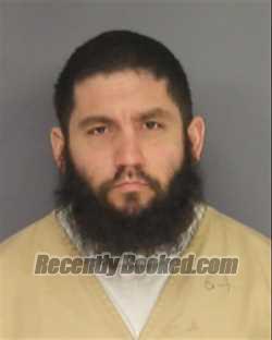 Booking photo from Essex County, New Jersey