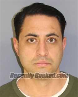 Booking photo from Essex County, New Jersey