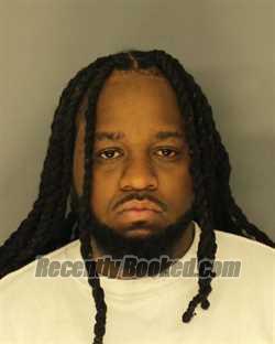 Booking photo from Essex County, New Jersey