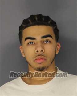 Booking photo from Essex County, New Jersey