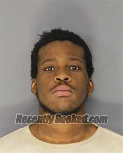 Booking photo from Essex County, New Jersey