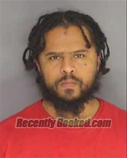 Booking photo from Essex County, New Jersey