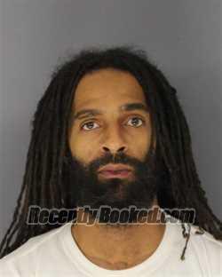 Booking photo from Essex County, New Jersey