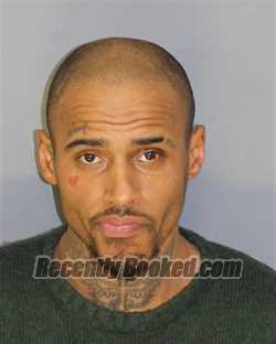 Booking photo from Essex County, New Jersey