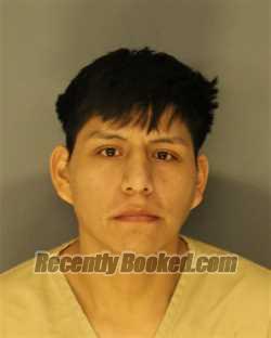 Booking photo from Essex County, New Jersey