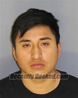 Booking photo from Essex County, New Jersey