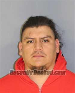 Booking photo from Essex County, New Jersey