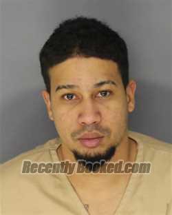 Booking photo from Essex County, New Jersey