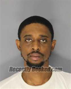 Booking photo from Essex County, New Jersey