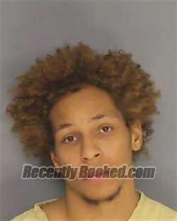 Booking photo from Essex County, New Jersey