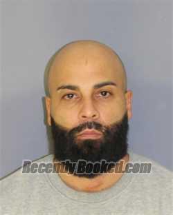 Booking photo from Essex County, New Jersey