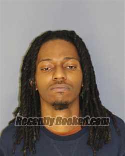 Booking photo from Essex County, New Jersey