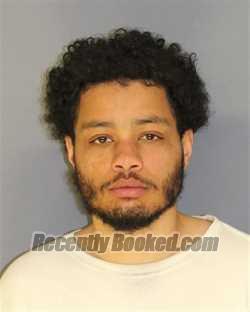 Booking photo from Essex County, New Jersey