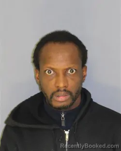 Booking photo from Essex County, New Jersey