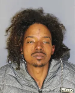 Booking photo from Essex County, New Jersey