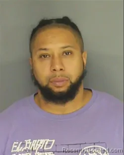 Booking photo from Essex County, New Jersey