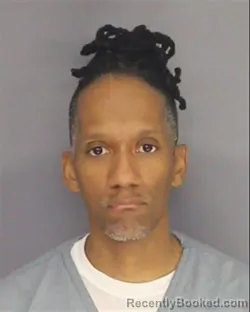 Booking photo from Essex County, New Jersey