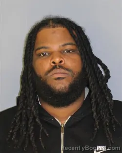 Booking photo from Essex County, New Jersey