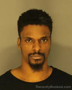 Booking photo from Essex County, New Jersey