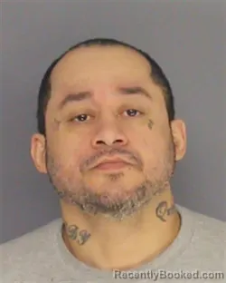 Booking photo from Essex County, New Jersey