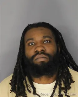 Booking photo from Essex County, New Jersey