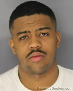 Booking photo from Essex County, New Jersey