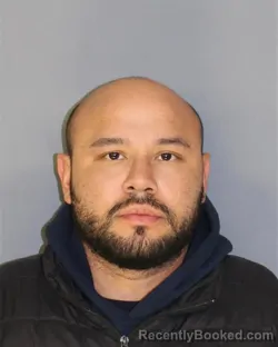 Booking photo from Essex County, New Jersey