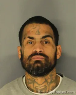 Booking photo from Essex County, New Jersey