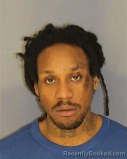 Booking photo from Essex County, New Jersey