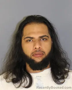 Booking photo from Essex County, New Jersey