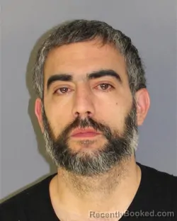 Booking photo from Essex County, New Jersey