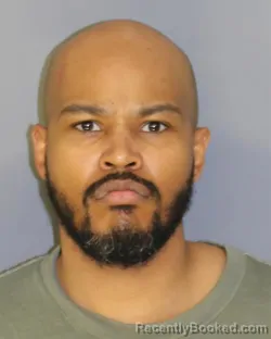 Booking photo from Essex County, New Jersey