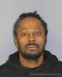 Booking photo from Essex County, New Jersey