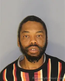 Booking photo from Essex County, New Jersey