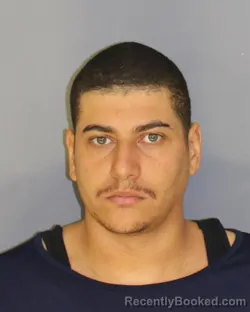 Booking photo from Essex County, New Jersey