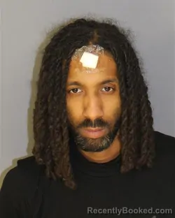 Booking photo from Essex County, New Jersey