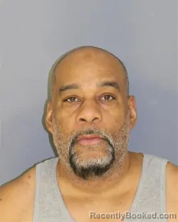 Booking photo from Essex County, New Jersey