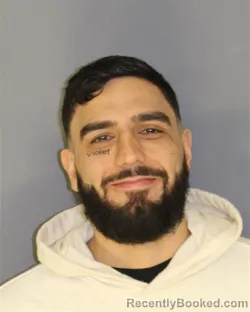 Mugshot of JORGE L SANIN booked in Essex County, New Jersey on March 18, 2026