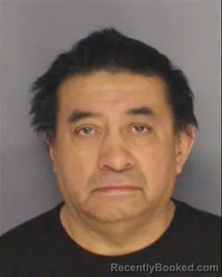 Mugshot of MILTON VERGARA booked in Essex County, New Jersey on March 20, 2026