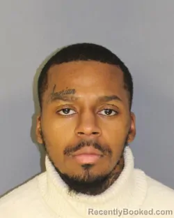 Mugshot of GEORGE A ELLIS THOMPSON booked in Essex County, New Jersey on March 20, 2026