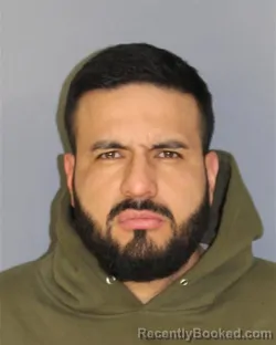 Mugshot of DONNYS O CABRERA PEREIRA booked in Essex County, New Jersey on March 20, 2026