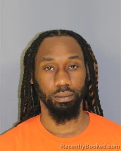 Mugshot of RASHON J OWENS booked in Essex County, New Jersey on March 24, 2026