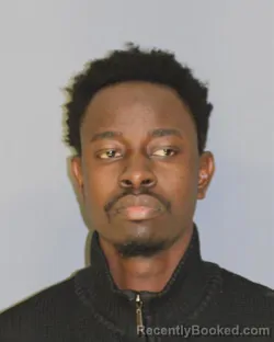 Mugshot of FALLOU MBACKE booked in Essex County, New Jersey on March 27, 2026