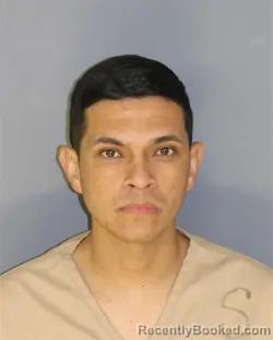 Mugshot of DUVAN CASTELLANOS booked in Essex County, New Jersey on March 27, 2026