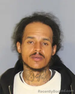 Mugshot of DAVON GREELY booked in Essex County, New Jersey on April 30, 2026