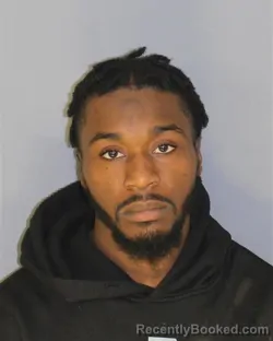 Mugshot of KHALIF A EVANS booked in Essex County, New Jersey on May 8, 2026