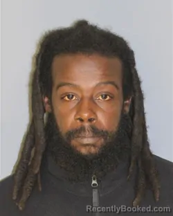 Booking photo from Essex County, New Jersey
