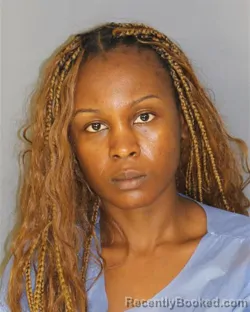 Mugshot of KINIANA K POULARD booked in Essex County, New Jersey on July 3, 2026