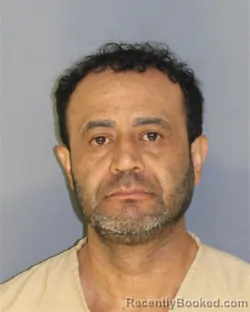Booking photo from Essex County, New Jersey